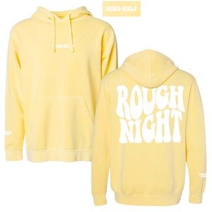 Never worn! Barstool Send Help - Rough Night Hoodie
